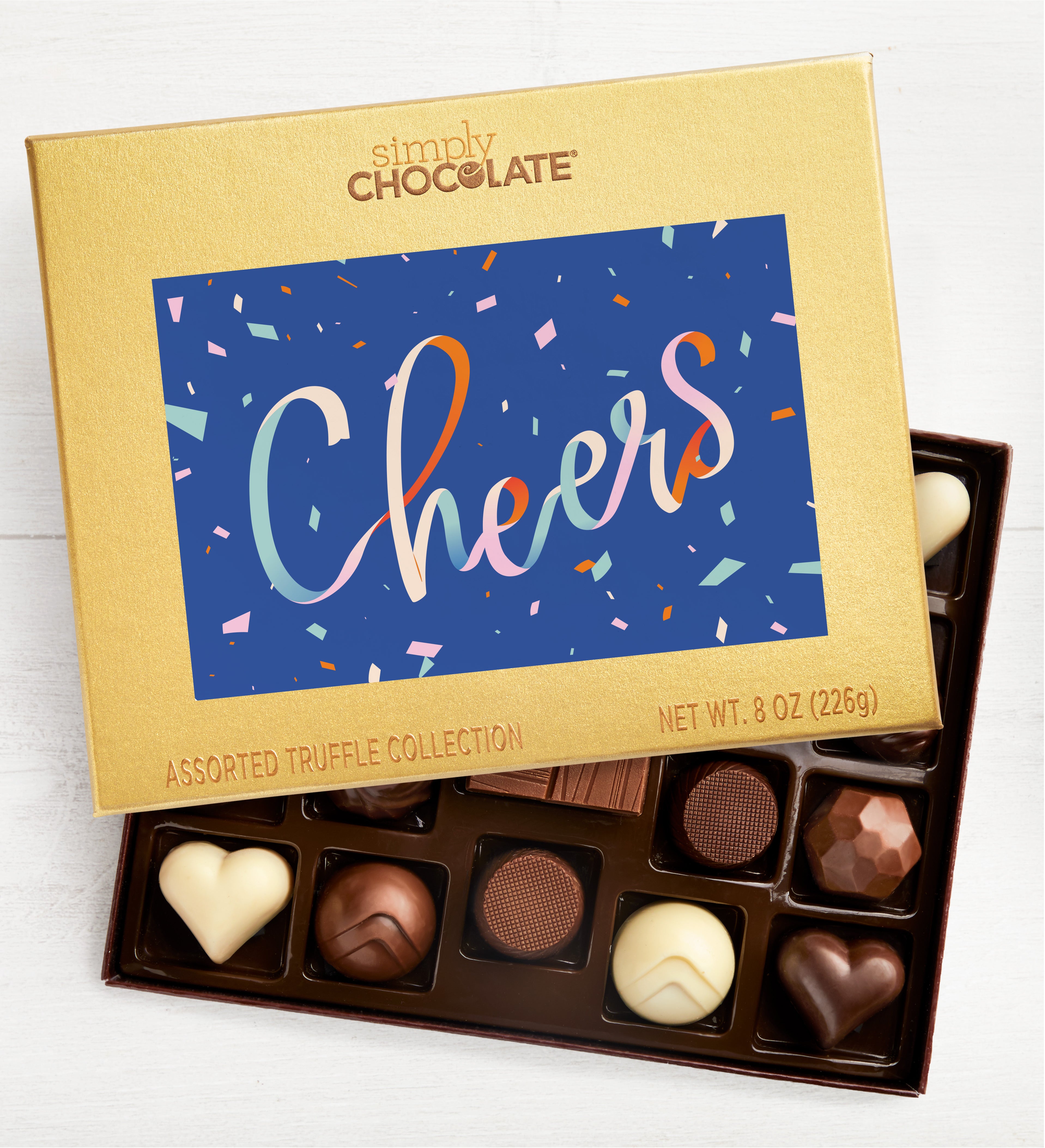 Simply Chocolate® Cheers 17pc Chocolate Box